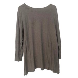 J Jill Women's Light Brown Long Sleeved Sweater Size 3X